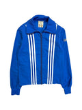 80s Adidas Damen Jacke Prestil Zip Made In Italy Blau S