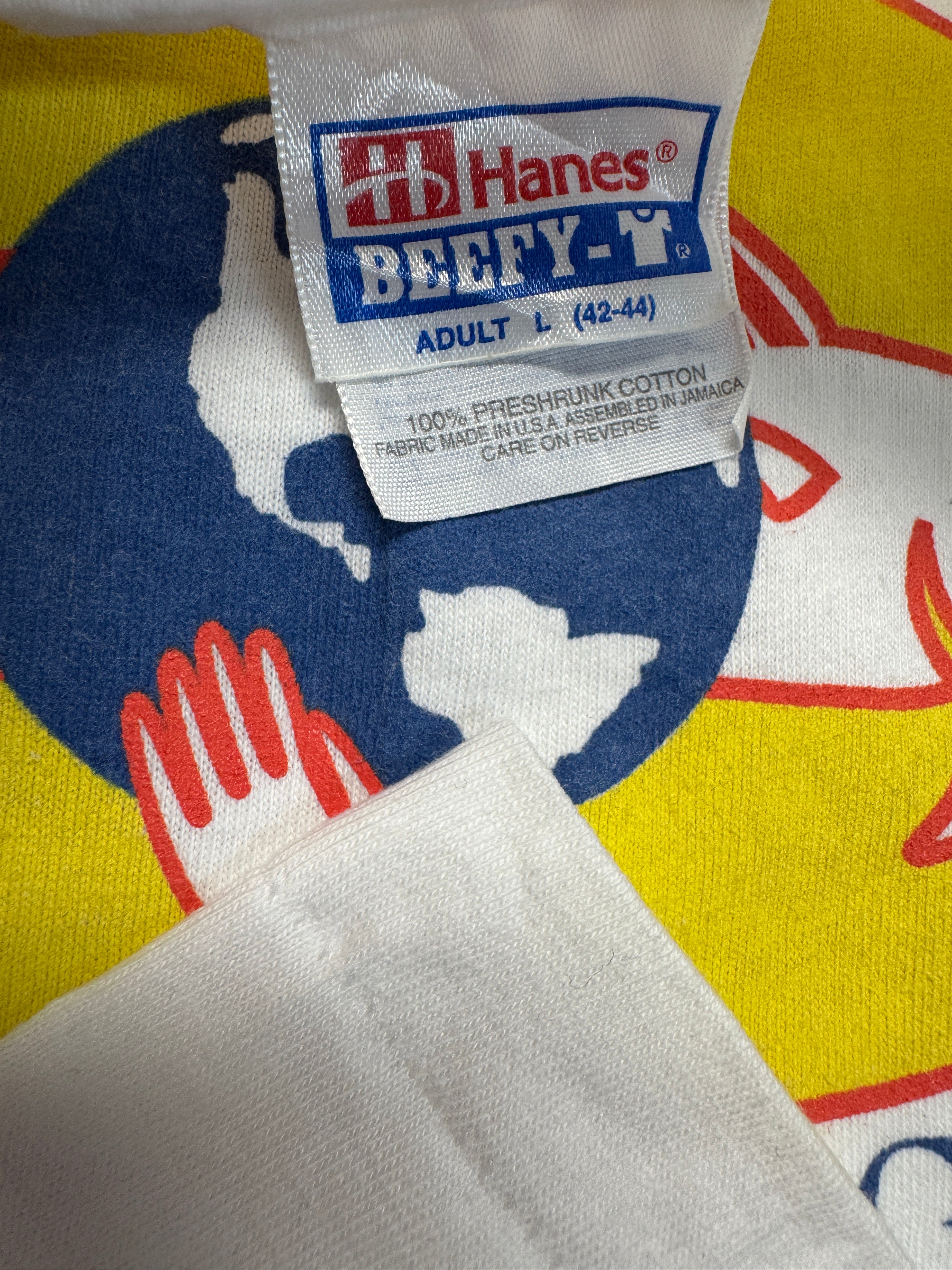 1996 Hanes Shirt "National Marine Educators Association" Single Stitch Weiß
