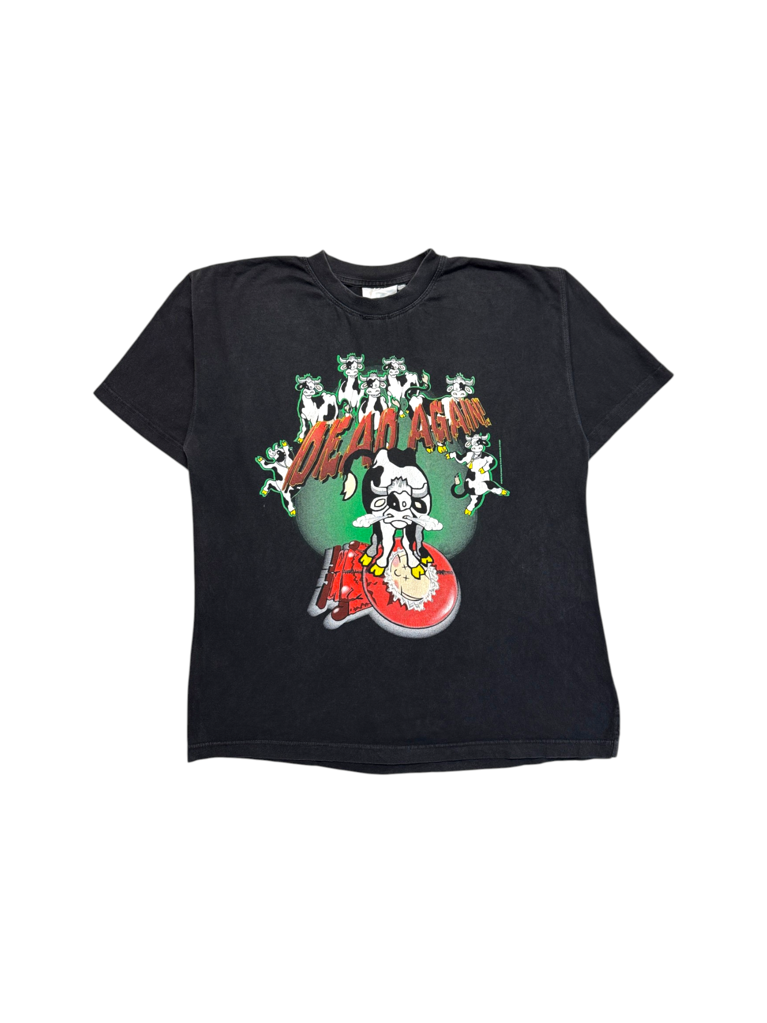 90s Southpark Parody Shirt Kenny "Dead again" Schwarz