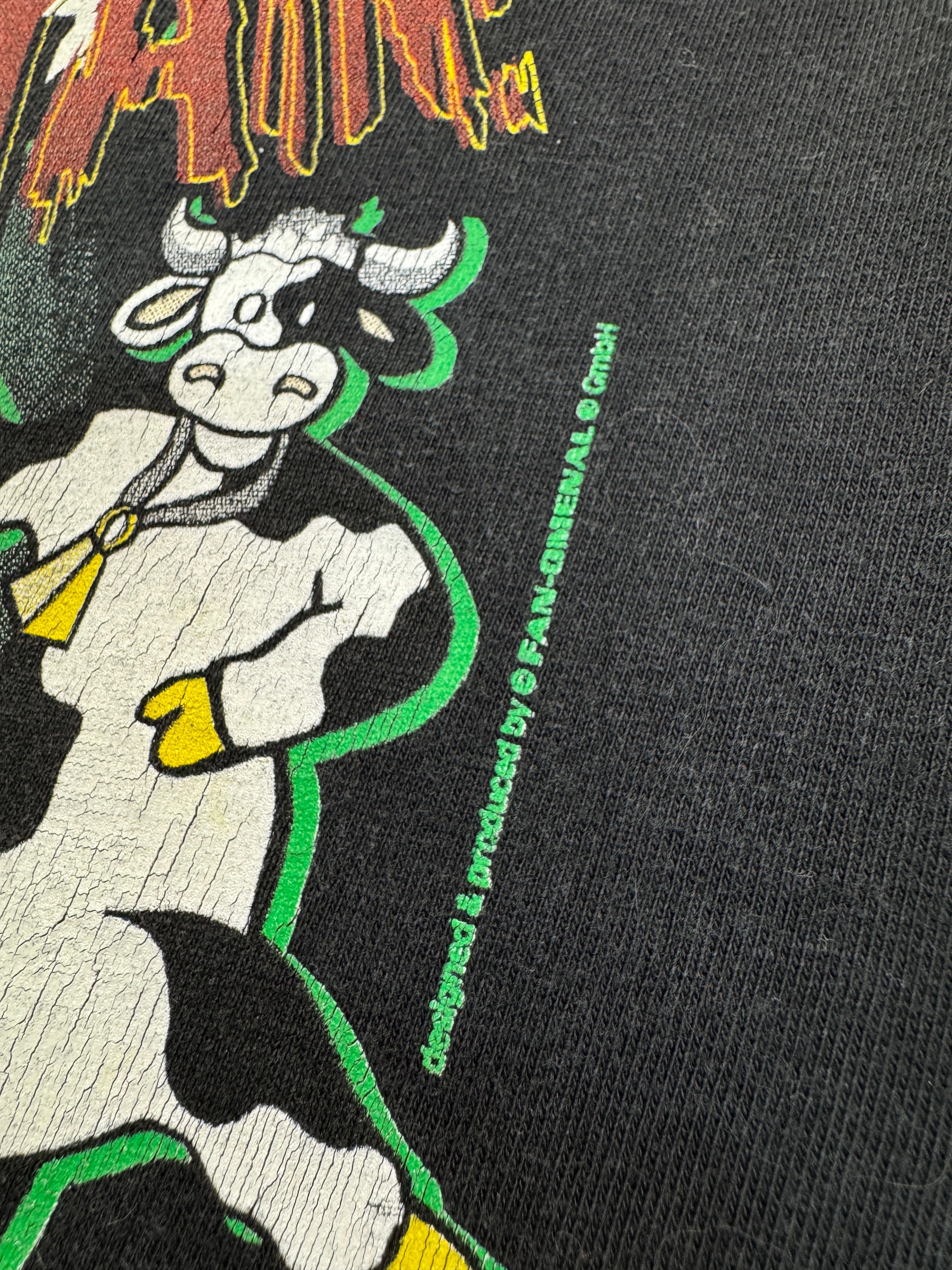 90s Southpark Parody Shirt Kenny "Dead again" Schwarz