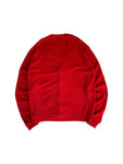 1991 Lacoste By Izod Cardigan Made In USA Rot L