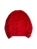 1991 Lacoste By Izod Cardigan Made In USA Rot L