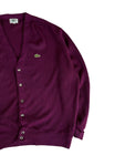 80s Lacoste By Izod Cardigan Made In USA Lila M