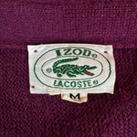 80s Lacoste By Izod Cardigan Made In USA Lila M