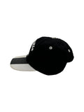Vintage Adidas Cap Newcastle Schwarz Weiß One Size