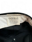 Vintage Adidas Cap Newcastle Schwarz Weiß One Size