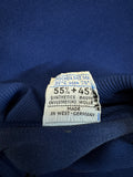 Rare! 1967-1972 Adidas By Schwahn Sportjacke Beckenbauer Made In West Germany Blau D5 S-M