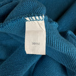 80s Lacoste By Izod Cardigan Made In USA Blau L