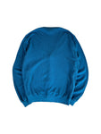 80s Lacoste By Izod Cardigan Made In USA Blau L