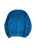 80s Lacoste By Izod Cardigan Made In USA Blau L