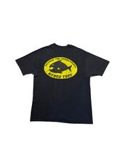 90s Hanes Promo Shirt Hydro Turf Devour The Competition Single Stitch Made In USA Schwarz