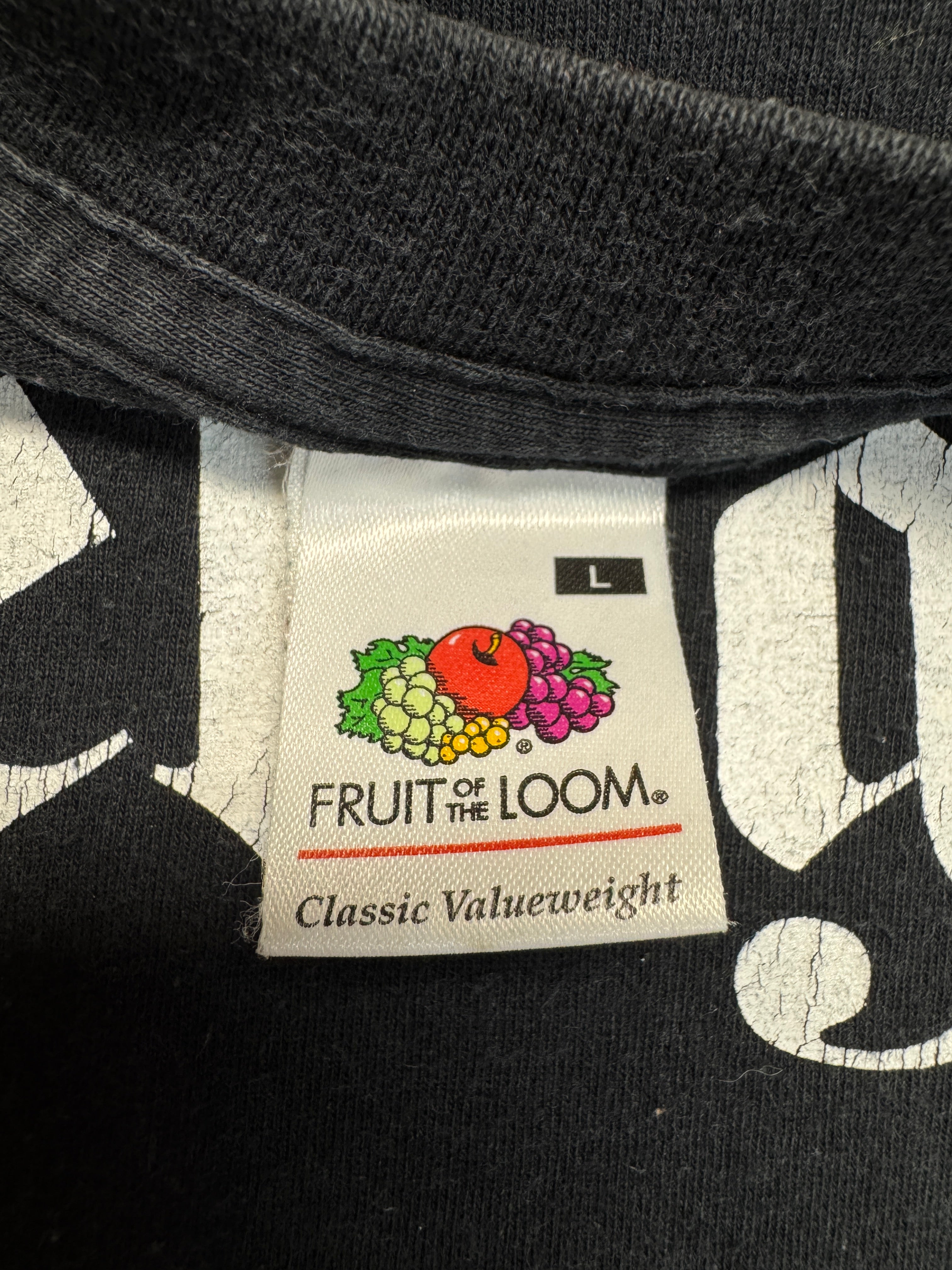 00s Fruit Of The Loom Shirt "Religion ist heilbar!" Schwarz