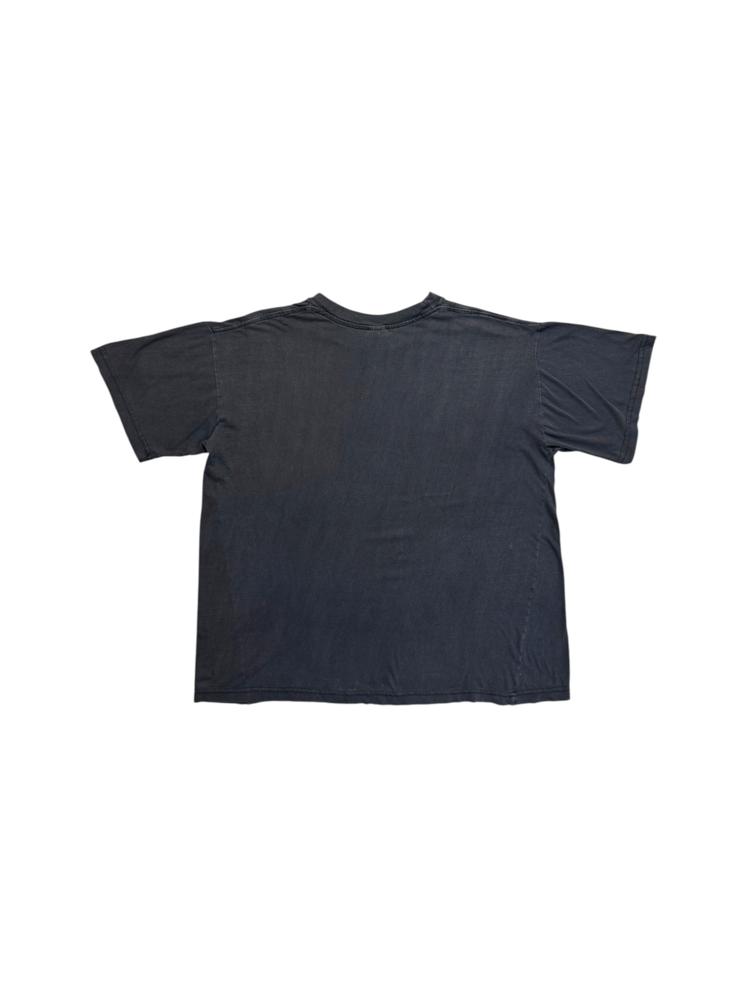 90s Hard Rock Cafe Parody Shirt "Arsch Loch Cafe Rape The Planet" Faded Schwarz