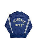 70s Adidas By Ventex Sportjacke ATP "standard hockey" Made In France Dunkelblau M-L