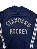 70s Adidas By Ventex Sportjacke ATP "standard hockey" Made In France Dunkelblau M-L