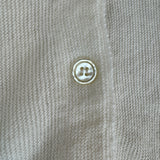 Rare! 60s Lacoste Cardigan "Haymaker" Made In USA Weiß 38 S
