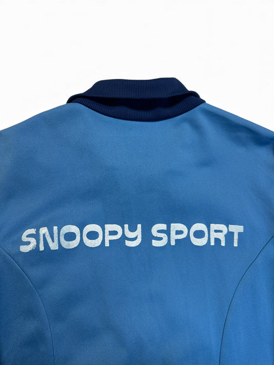 80s Adidas Sportjacke "Snoopy Sport" Blau D5 S