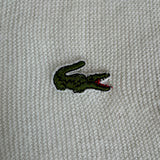 Rare! 60s Lacoste Cardigan "Haymaker" Made In USA Weiß 38 S