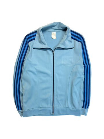 80s Adidas Sportjacke Hellblau M