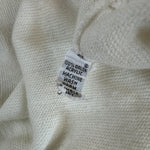 Rare! 60s Lacoste Cardigan "Haymaker" Made In USA Weiß 38 S