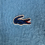 70s Lacoste By Izod Cardigan "Spool Tag" Made In USA Blau L