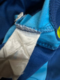 90s Adidas Sportjacke "Team" Blau Weiß S-M