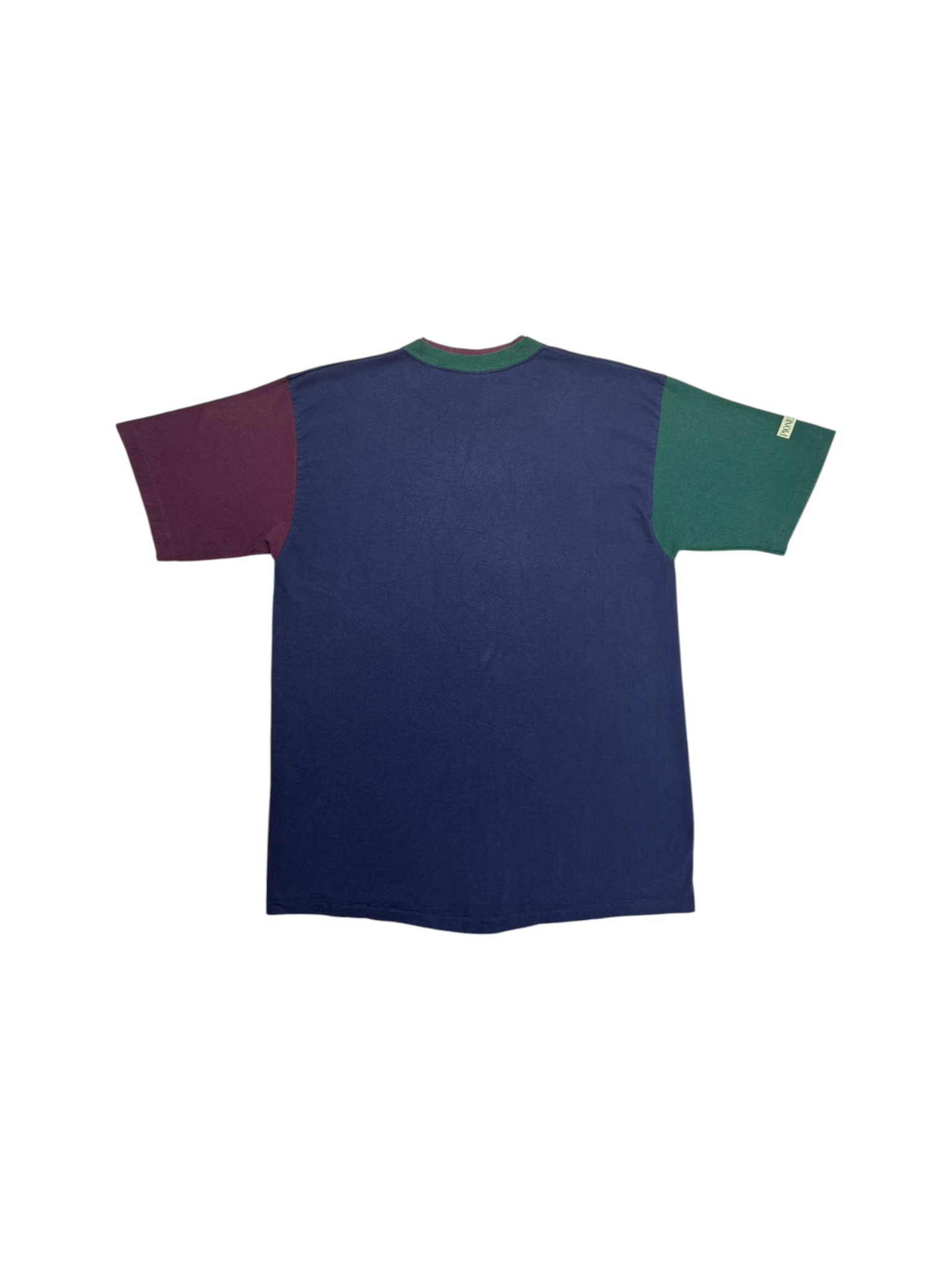 90s Pioneer Press Promo Shirt "Kids are the answer!" Single Stitch Made In USA Blau Grün