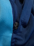 90s Adidas Sportjacke "Team" Blau Weiß S-M