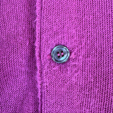 70s Lacoste By Izod Cardigan "Spool Tag" Made In USA M