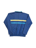 80s Adidas Damen Sportjacke Baumwolle Made In Finland Blau M-L