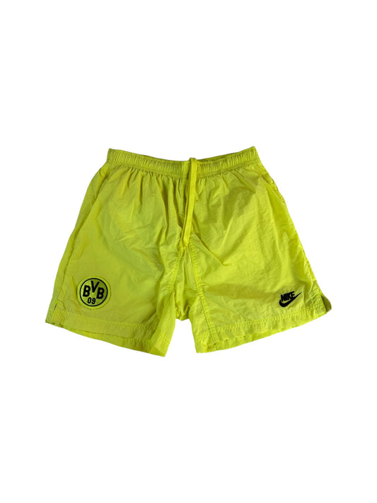 Vintage Nike Premier Shorts 90s BVB Dortmund Gelb S-M