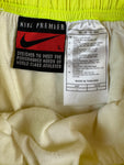 Vintage Nike Premier Shorts 90s BVB Dortmund Gelb S-M