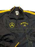 90s Adidas Quarterzip Sportjacke Mercedes Benz Schwarz Gelb L