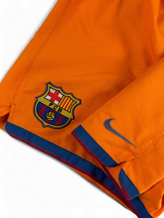 Nike Shorts Barcelona Auswärts 2006-2008 Orange S