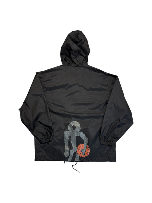 90s Adidas Sportjacke Streetball Basketball Schwarz M