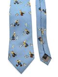 1996 C&A Krawatte Asterix & Idefix By Coscinny-Uderto Blau