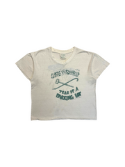 90s Alliance For A Paving Moratorium Campaign T-Shirt "Save Paradise ..." Single Stitch Weiß