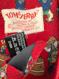 1995 C&A Krawatte Tom&Jerry By Eichhorn&Feld Rot