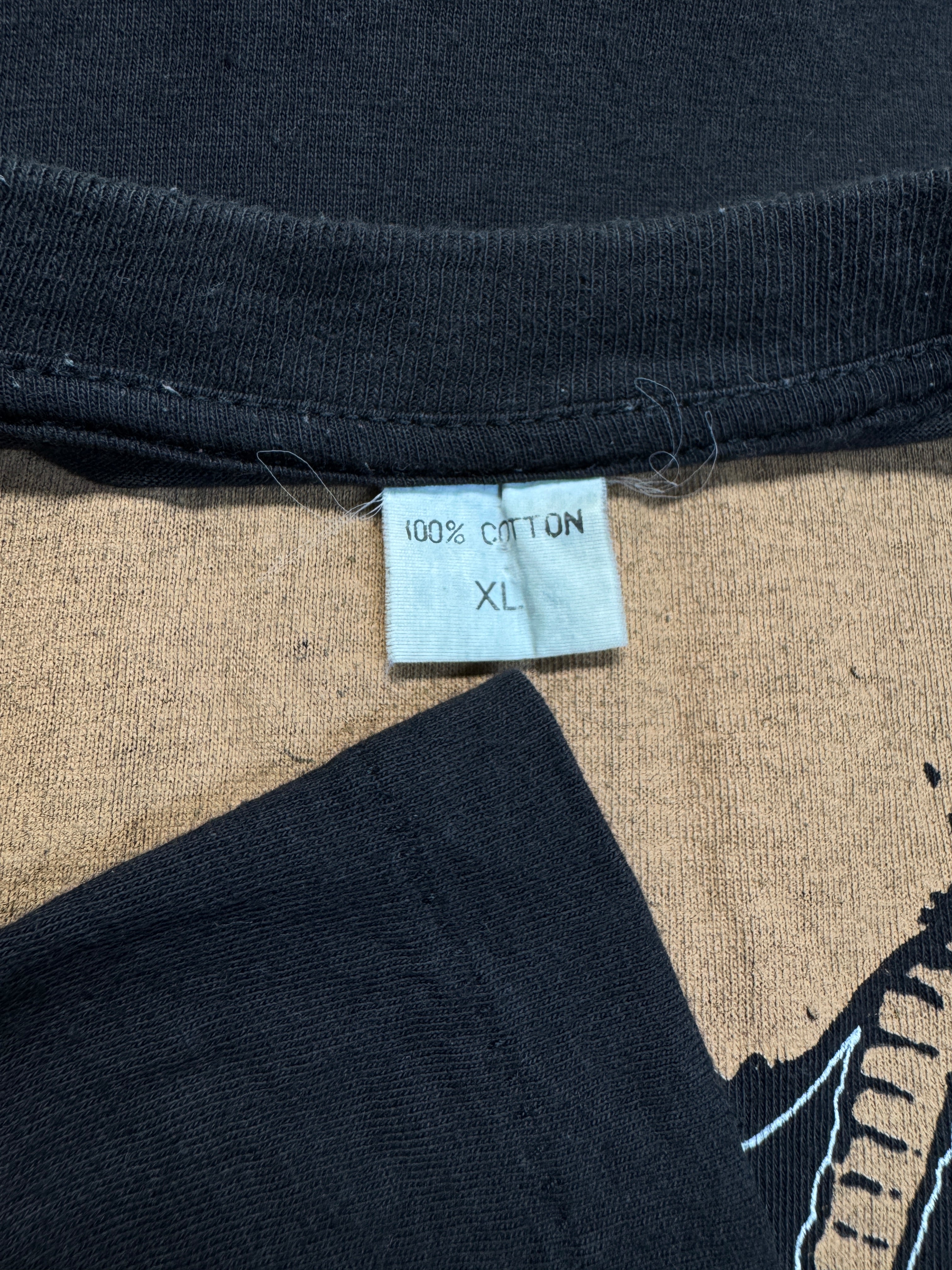 90s Clausthaler Parody Shirt Single Stitch Schwarz