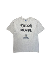 00s Gildan Shirt Federal Witness Protection Program "You dont know me" Grau