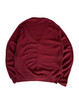 1991 Lacoste By Izod Cardigan Made In USA Dunkelrot M
