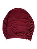 1991 Lacoste By Izod Cardigan Made In USA Dunkelrot M