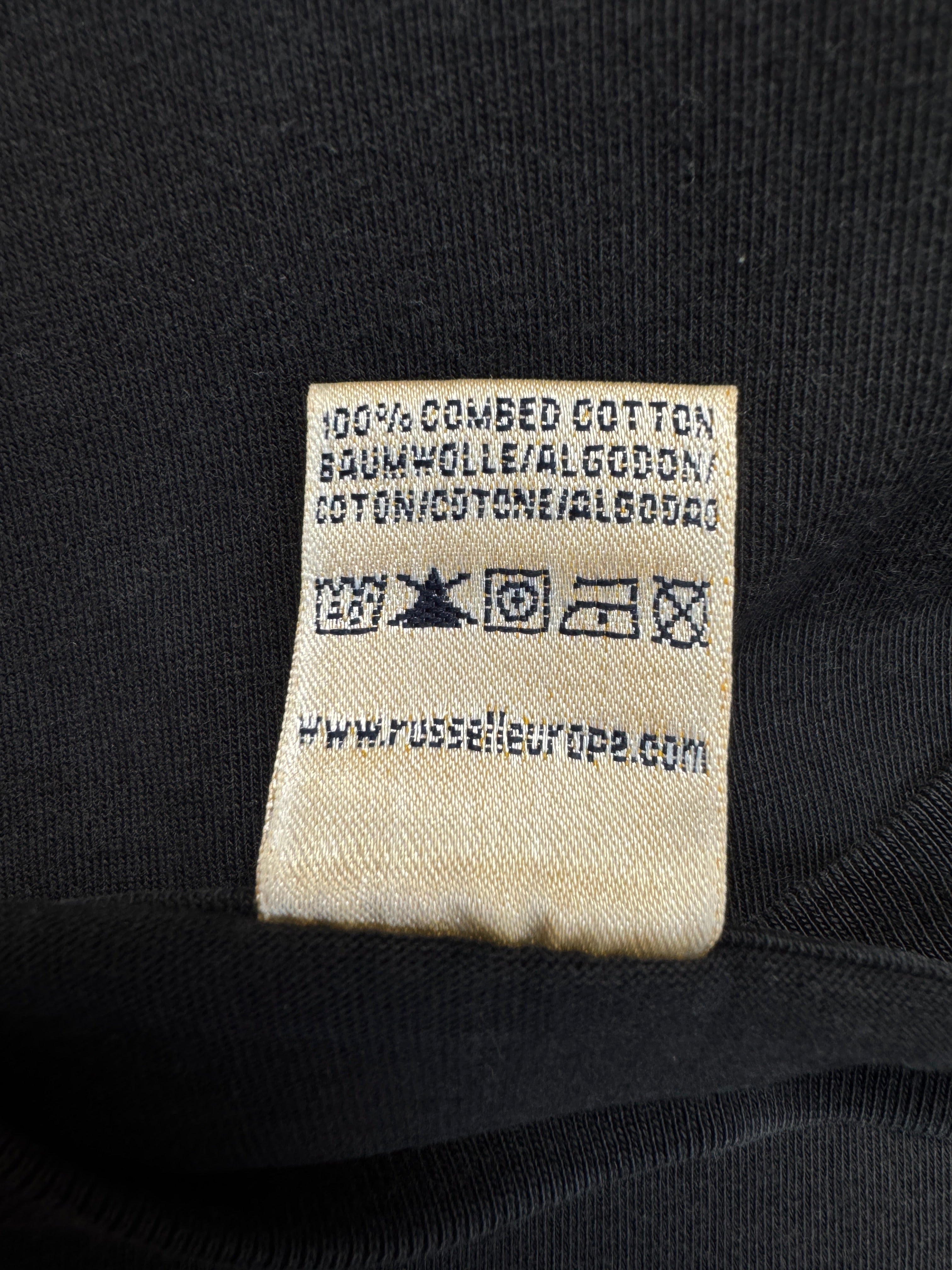 00s Jerzees Shirt International Police Exchange German Chapter Schwarz