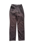 Vintage Versace Jeans Couture Stoffhose Damen Made In Italy Braun XS-S