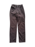Vintage Versace Jeans Couture Stoffhose Damen Made In Italy Braun XS-S