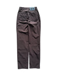 Vintage Versace Jeans Couture Stoffhose Damen Made In Italy Braun XS-S