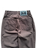 Vintage Versace Jeans Couture Stoffhose Damen Made In Italy Braun XS-S