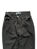 Vintage Versace Jeans Couture Stoffhose Damen Made In Italy Schwarz XS-S