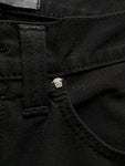 Vintage Versace Jeans Couture Stoffhose Damen Made In Italy Schwarz XS-S