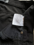 Vintage Versace Jeans Couture Stoffhose Damen Made In Italy Schwarz XS-S